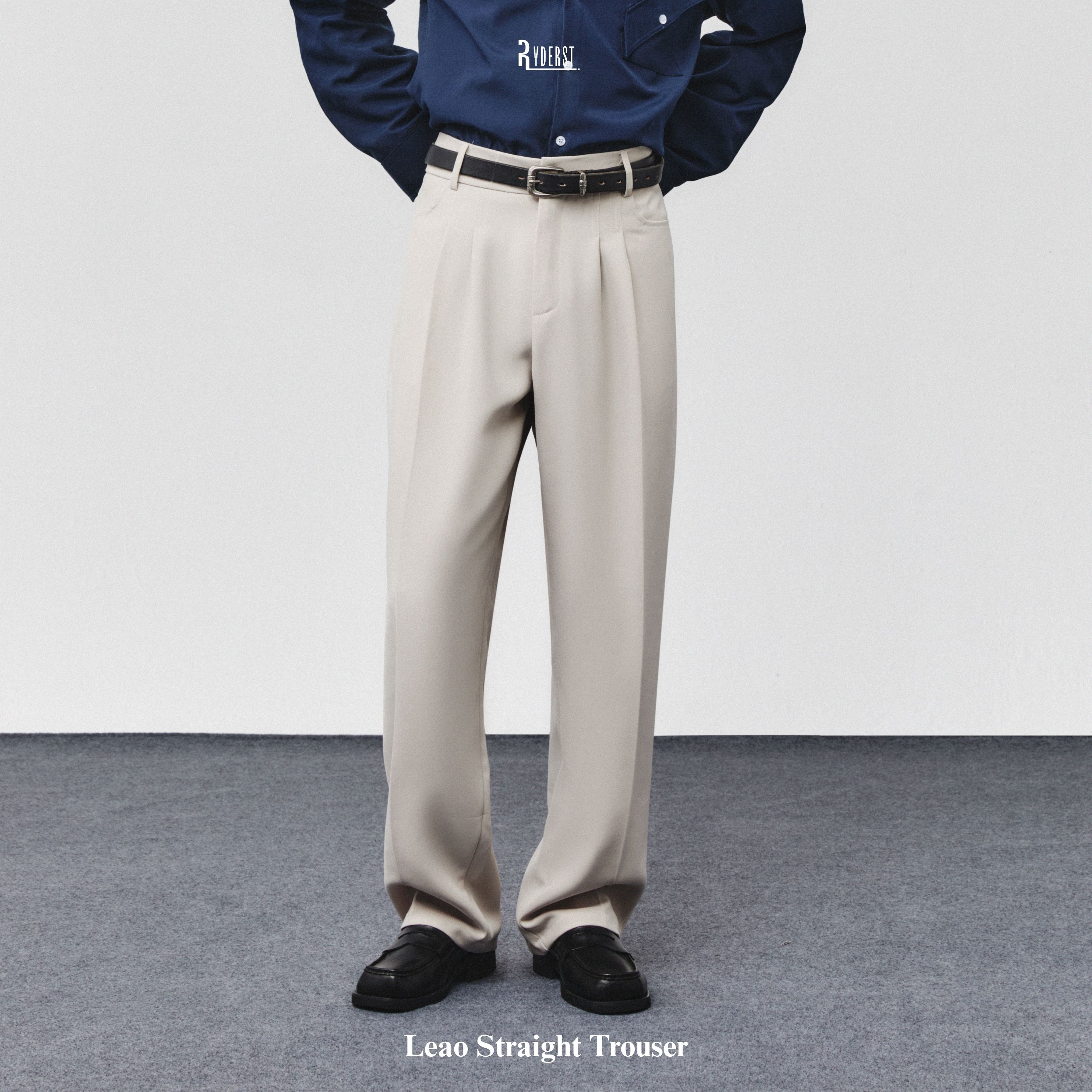 Quần Leao Straight Trouser